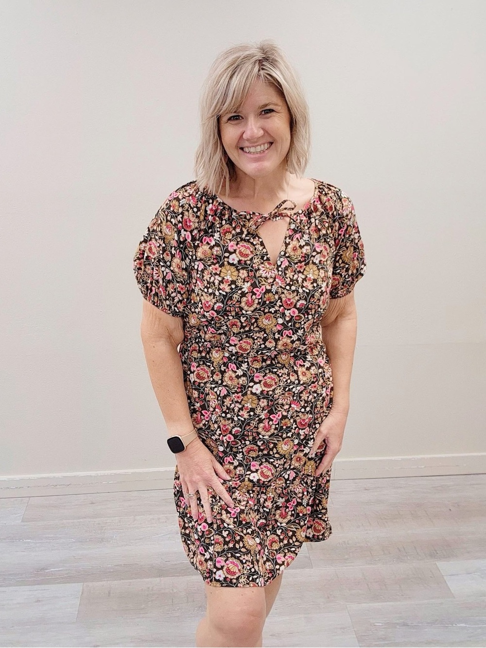 Ann Taylor Floral Short Dress